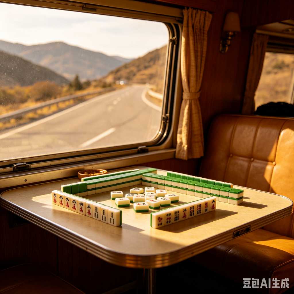 mini pocket mahjong travel set